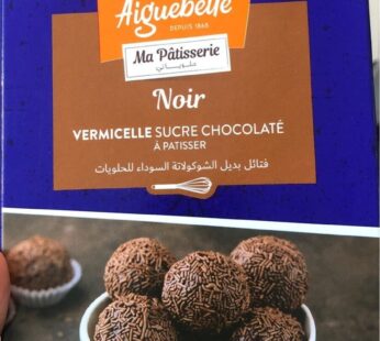 aiguebelle noir vermicelles sucré chocolaté 200g