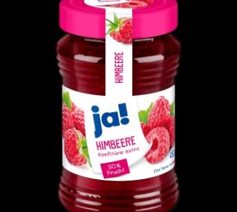 ja confiture himbeere extra 50% frucht 450g
