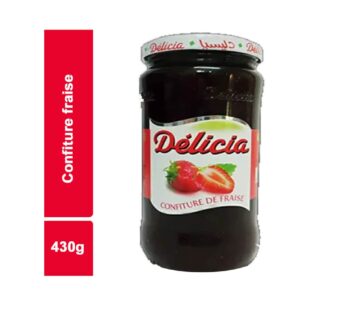 Delicia confiture fraise 430g