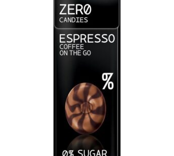 bonbons coffre Espresso zéro 0% sugar. 32g