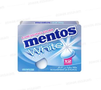 mentos white chwingum 12pies