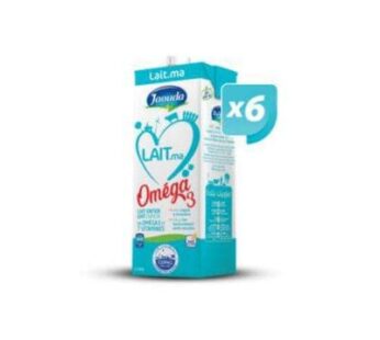 Jaouda Lait Omega 3 UHT Pack x6 1L